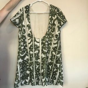 Show Me Your Mumu Backless Mini Dress